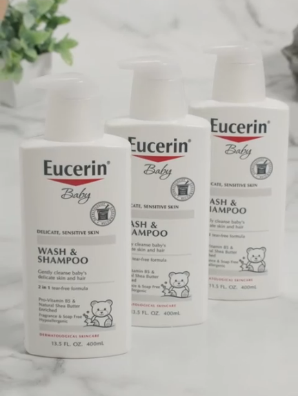Eucerin Jabón y Shampoo 2 en 1 - 400ml